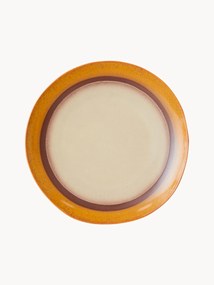 Ručne vyrobené plytké taniere 70's, 2 ks