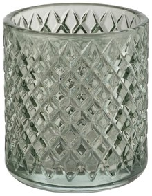 Sklenený téglik na zubné kefky v mentolovej farbe Atessa – Wenko