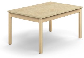 Stôl DECIBEL, 1200x800x590 mm, akustické linoleum - béžová