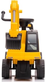 Odrážadlo báger CAT 2xAA žltá/čierna