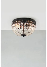 Markslöjd 108598 - Stropné svietidlo ETIENNE 2xE14/40W/230V čierna