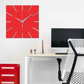 Nástenné hodiny minimalistický štvorcový dizajn | SENTOP X0099