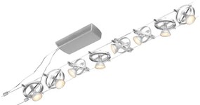 Paulmann 94490 - SADA 8xGU5,3/7,5W Bodové svietidlo CARDAN 230V matný chróm