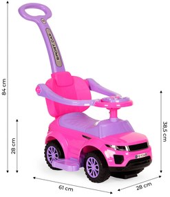 Hračkárske auto 3v1 Rider Walker Pusher Super Car