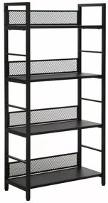 Regál Raw R4 121 cm černý