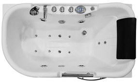 M-SPA - Pravá kúpeľňová vaňa SPA s hydromasážou 140 x 87 x 67 cm