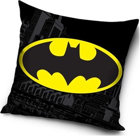 Dekoračný vankúš Batman - motív Logo | 40x40 cm