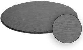 Servírovací podnos z bridlice Rock, (fi) 22 cm
