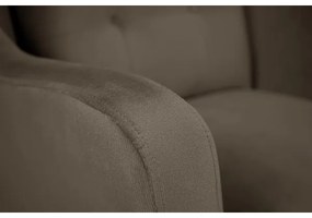 Kreslo OMI XXL hnedé