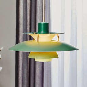 Louis Poulsen PH 5 Mini – závesná lampa, zelená