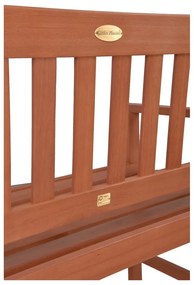 Hnedá drevená záhradná lavica Promotion – Garden Pleasure
