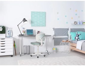 Autronic BONTEC Detská stolička, výškovo nastaviteľná, modrá sieťovina, KA-C801 BLUE Farba: Šedá