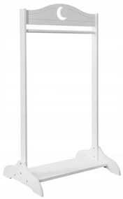 Detský stojanový vešiak Gaia BABY-RAJ – drevený/MDF, 122×67×50 cm