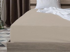 Jersey plachta cappuccino 90 x 200 cm