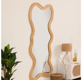 Atmosphera - Nástenné zrkadlo MAGGIE 179,5x86 cm ratan