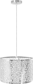 Toolight Toolight, kovové závesné svietidlo 1xE27 APP1015-1CP, chrómová, OSW-04542