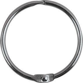 Matne čierne krúžky k sprchovému závesu v súprave 12 ks Ringo Small – Spirella