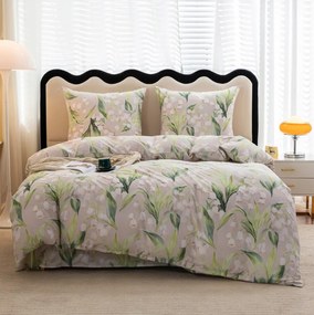 Obliečky z mikrovlákna MUGUET vzorované Rozmer obliečky: 70 x 80 cm | 140 x 200 cm