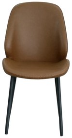 Hnedé jedálenské stoličky v súprave 2 ks Monte Carlo – House Nordic