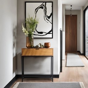 PROXIMA.store - Toaletný stolík Petra FARBA: čierna