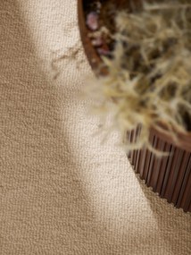 ELLE Decoration, Kusový koberec Puristic Knots 106320 Beige kruh z kolekcie Elle, 160x160 (priemer) kruh, béžová, obývacia izba