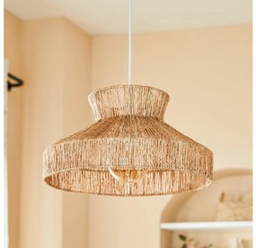 Atmosphera - Luster na lanku ZELIA 1xE27/40W/230V juta P6704
