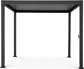 Záhradná terasová pergola na terasu Premium 3x3 Anthracit Gutroof
