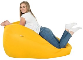 Sedací vak SAKO svetložltý ekokoža