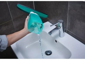 Leifheit vysávač na okná Window Cleaner s mopom a 43 cm tyčou + sacia hubica 17 cm - čierna 51016