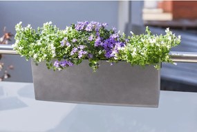 Balkónový hrantík BALKONA CLASSICO, plast, šírka 50 cm, antracit