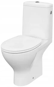 Cersanit Moduo CleanOn, kombi wc so splachovaním 3/5l + sedátko z duroplastu, biela, K116-030