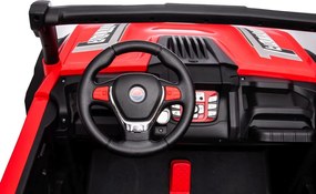 LEAN CARS Elektrické autíčko S618 červené 4x4