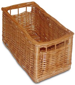 Prútená zásuvka Box III. (š. 41 - 50 cm)š. 42 x hl. 32 x v. 22(cm)