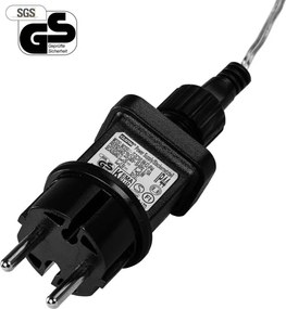 Vianočné LED osvetlenie - 20 m, 200 LED, teple biele