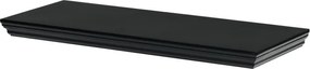 Nástenná polica 60 cm čierna P-024 BK