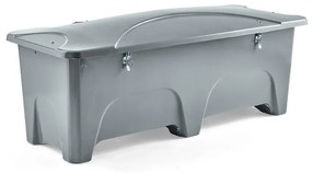 Úložný box do exteriéru, 2400x950x950 mm, 1000 L, šedý