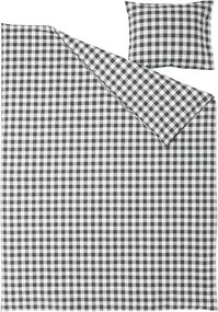 Bavlnené obliečky BLACK CUBIS čierne, 100% bavlna Rozmer obliečky: 70 x 80 cm | 140 x 200 cm