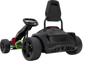 Ramiz Detská motokára na batérie Fast 3 Drift čierna + funkcia driftu + motory 2x150W + LED rádio + pásy