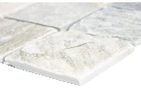 Mozaika z prírodného kameňa XQM 100L 30,5x30,5 cm béžová/šedá