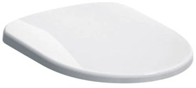 GEBERIT Selnova WC sedátko bez pozvoľného sklápania (plastové závesy), z Duroplastu, biela, 500.330.01.1