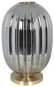 Nočná lampa GREY METAL LOOK Ø20*35