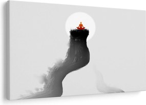 Obraz - Meditácia na vrchole (90x60 cm)