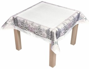 Forbyt Vianočný obrus Zimná nostalgia, 85 x 85 cm