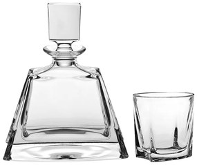 Bohemia Crystal Whisky set Kathrene 99999/00000/483 (set 1 karafa + 6