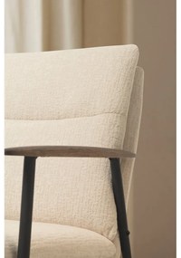 Béžové kreslo Dunia – Marckeric