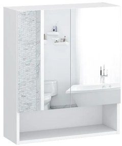 Zrkadlová skrinka Joy 60 biely