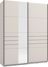 XXXLutz ŠAT. SKRIŇA S POSUV. DVERAMI, kašmírová, 145,5/217,5/60 cm Xora - Skrine - 000834015307