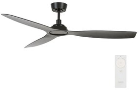 Lucci air 210651 - Stropný ventilátor MOTO čierna + diaľkové ovládanie FAN00226