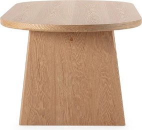 Jedálenský stôl v dekore jaseňa 100x200 cm Blair – MOME