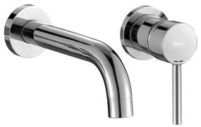 Podomietková umývadlová batéria Rea Lungo chróm